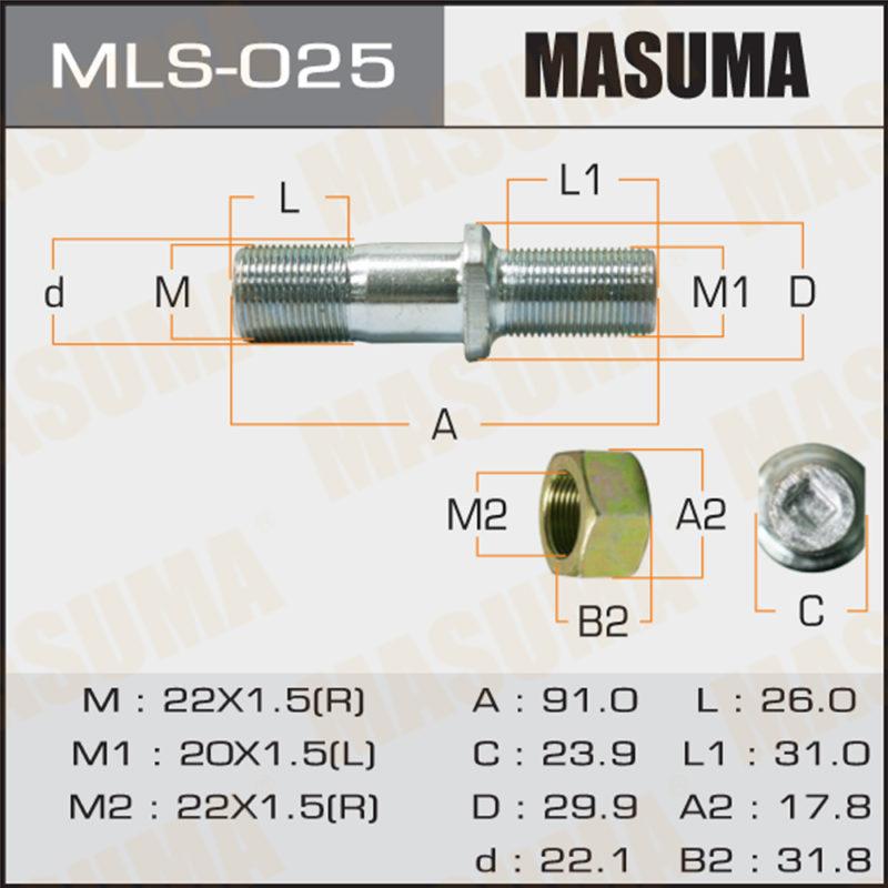 Шпилька для грузовика MASUMA MLS025