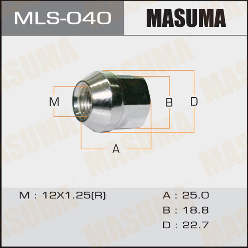 Гайка MASUMA MLS040