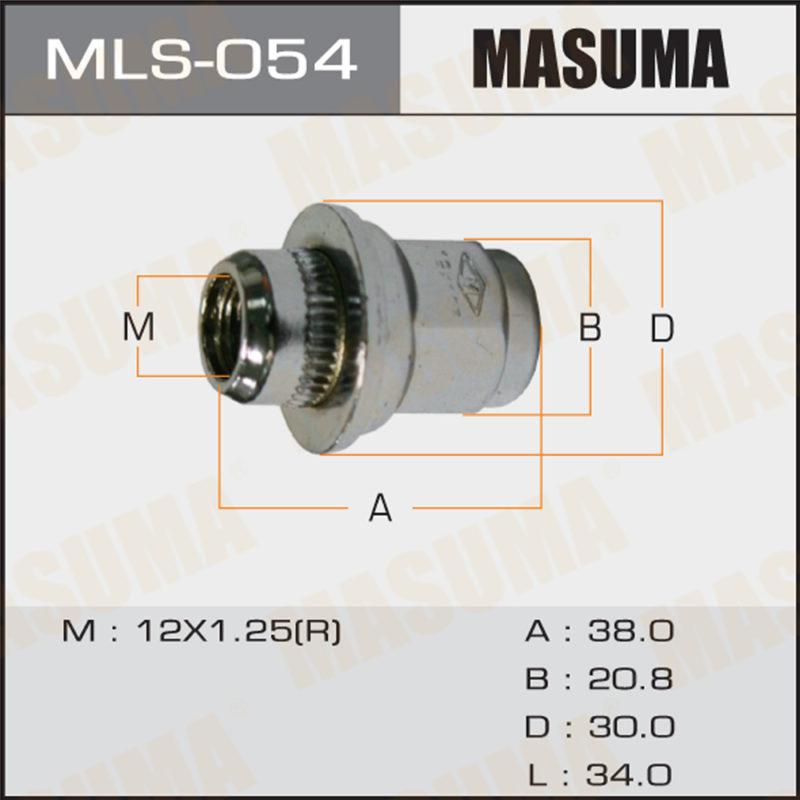 Гайка MASUMA MLS054