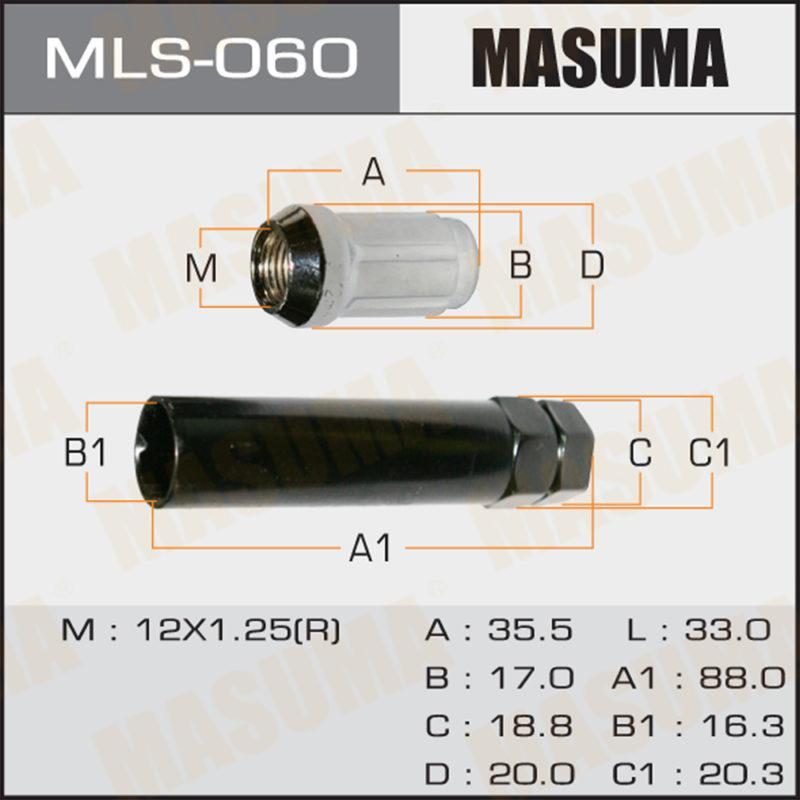 Гайка MASUMA MLS060