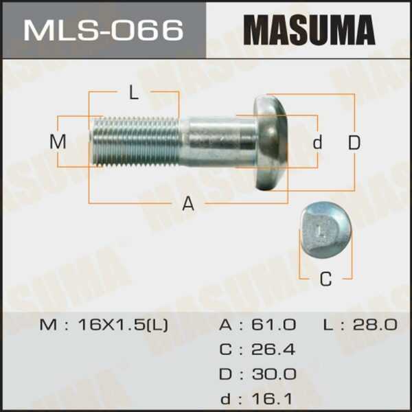 Шпилька для грузовика MASUMA MLS066