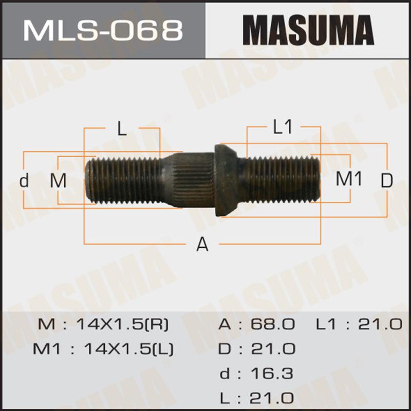 Шпилька для грузовика MASUMA MLS068