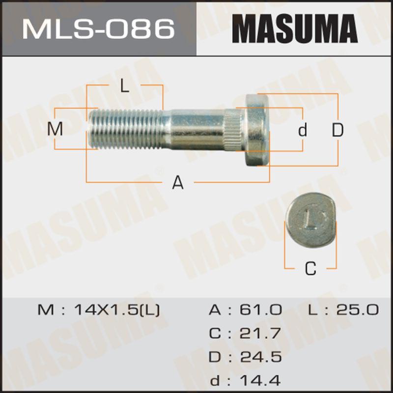 Шпилька для грузовика MASUMA MLS086