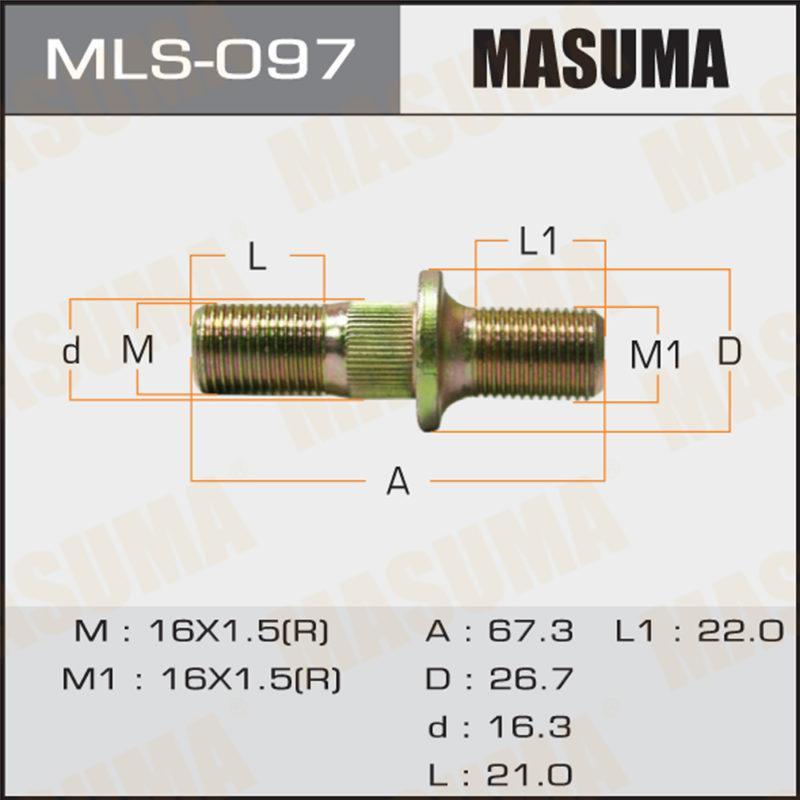 Шпилька для грузовика MASUMA MLS097