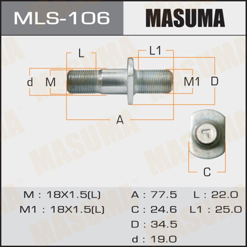 Шпилька для грузовика MASUMA MLS106