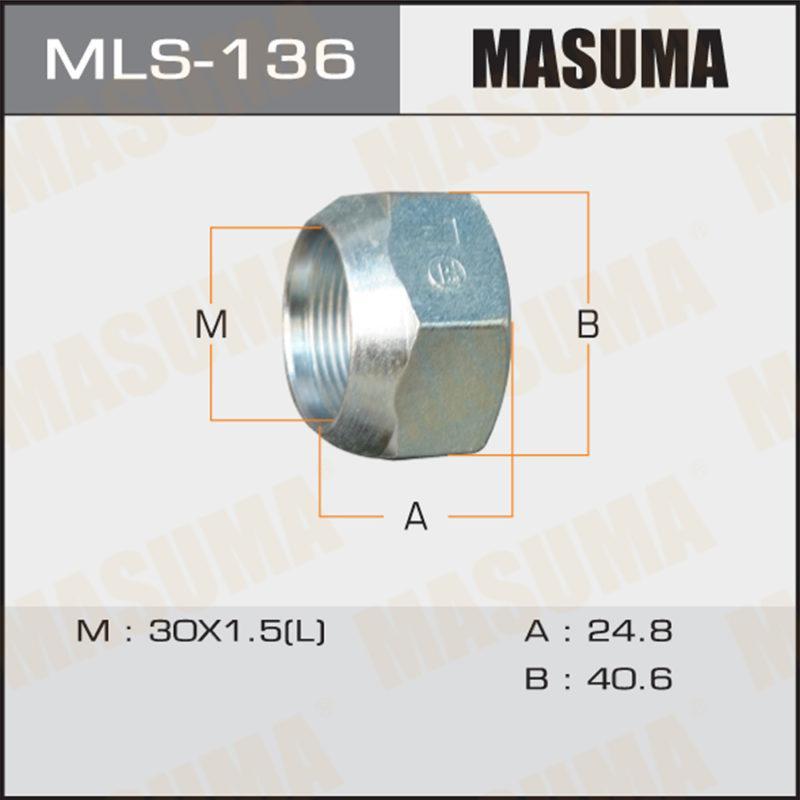 Гайка до вантажівки MASUMA MLS136