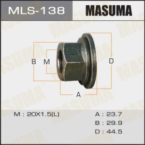 Гайка до вантажівки MASUMA MLS138