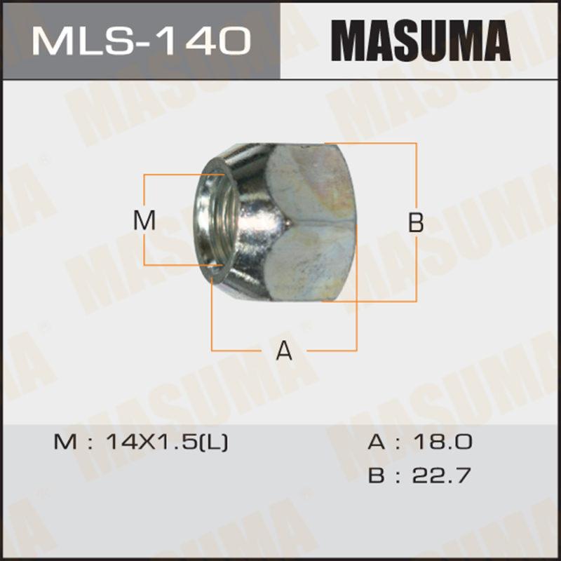 Гайка для грузовика MASUMA MLS140