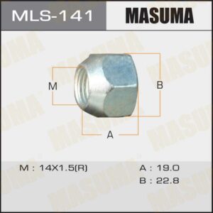 Гайка до вантажівки MASUMA MLS141