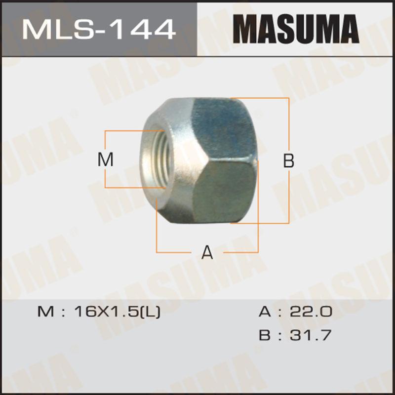 Гайка до вантажівки MASUMA MLS144