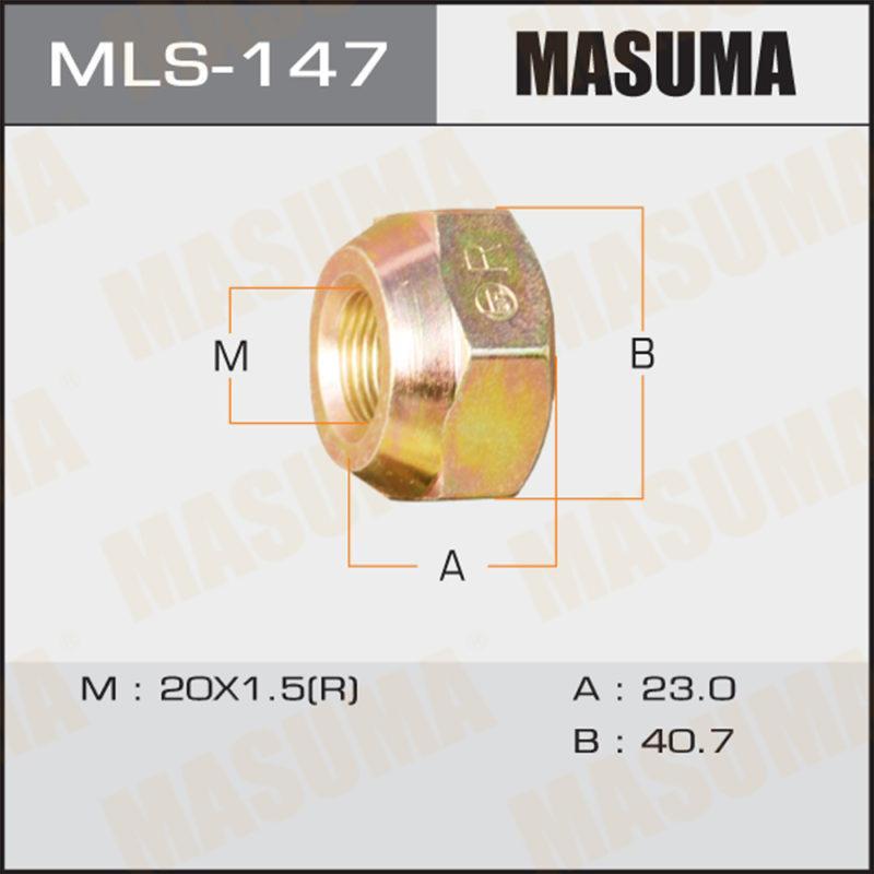 Гайка до вантажівки MASUMA MLS147