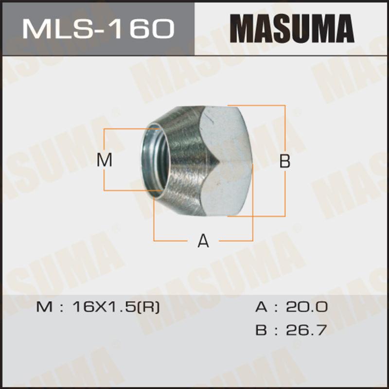 Гайка для грузовика MASUMA MLS160