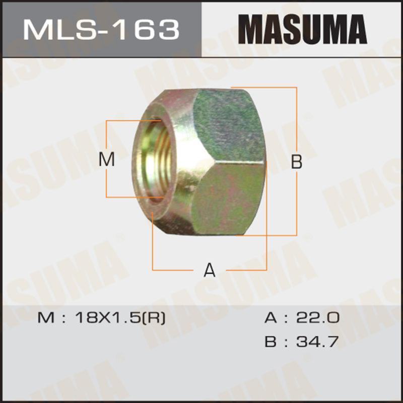 Гайка для грузовика MASUMA MLS163