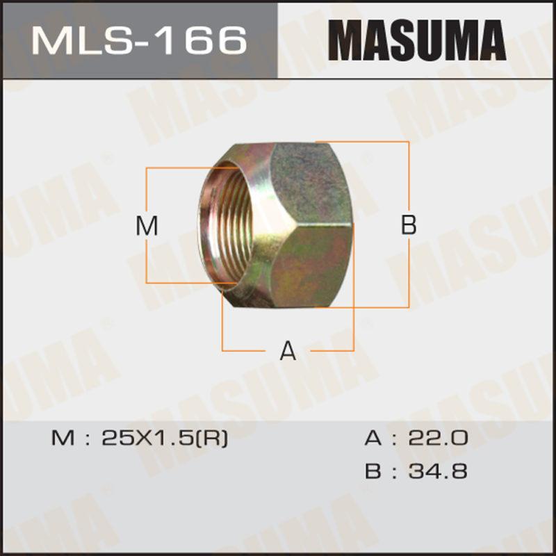 Гайка до вантажівки MASUMA MLS166