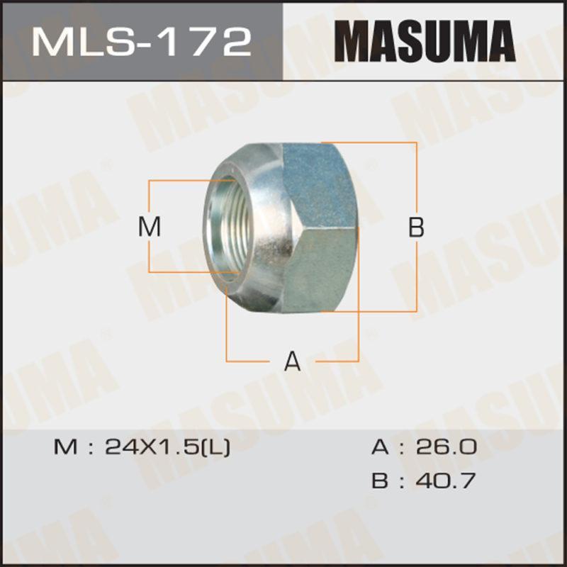 Гайка для грузовика MASUMA MLS172