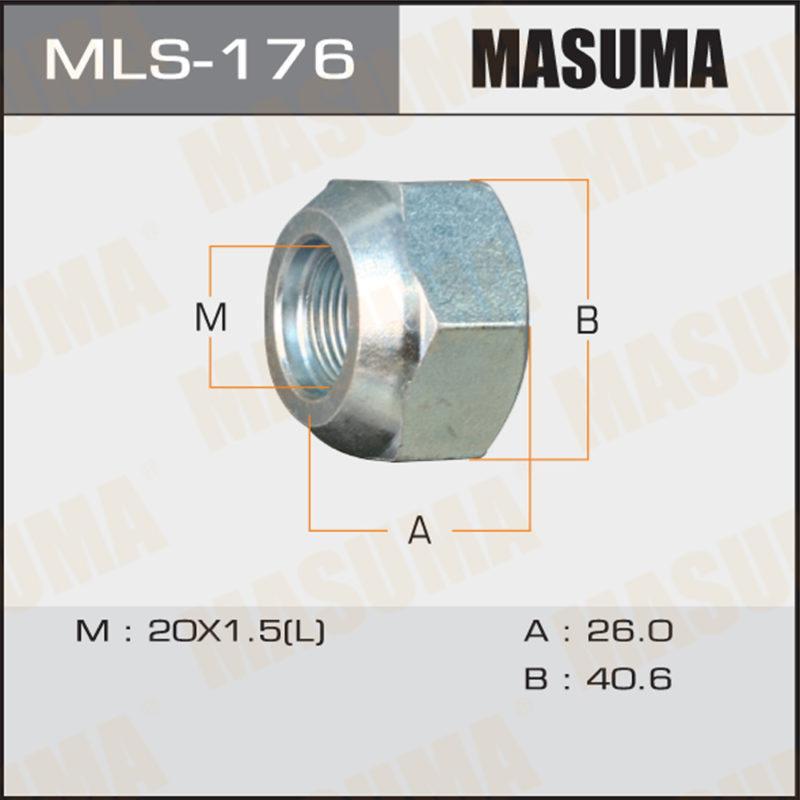 Гайка для грузовика MASUMA MLS176