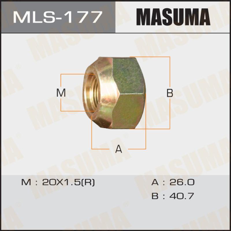 Гайка для грузовика MASUMA MLS177
