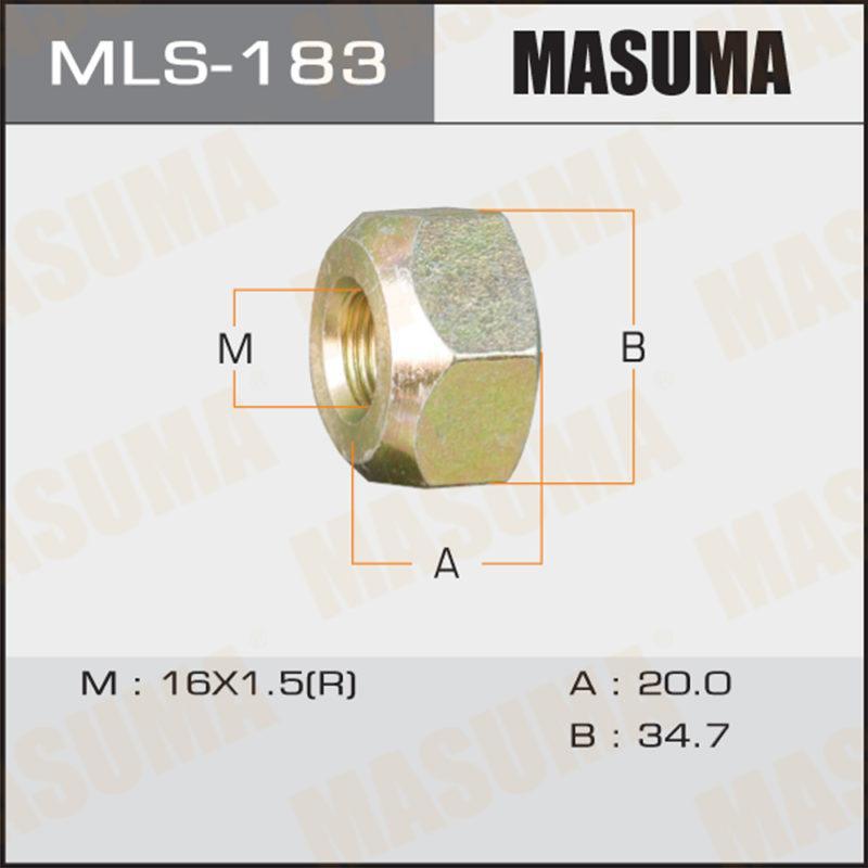 Гайка для грузовика MASUMA MLS183