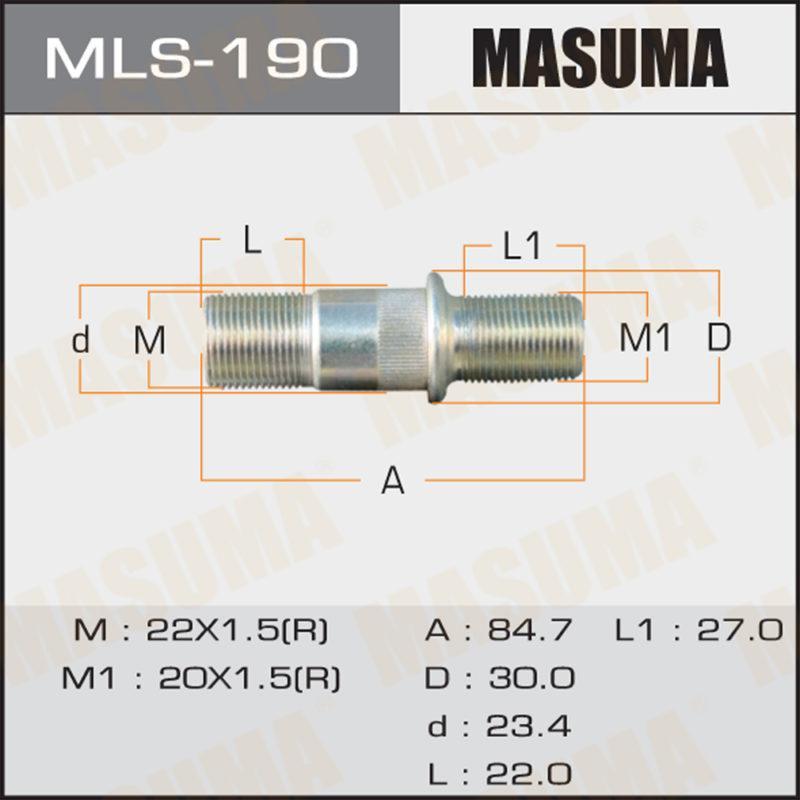 Шпилька для грузовика MASUMA MLS190