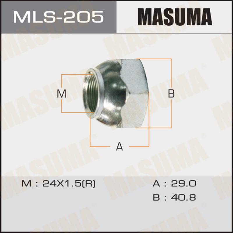 Гайка до вантажівки MASUMA MLS205