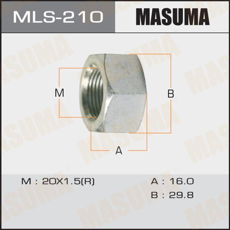 Гайка для грузовика MASUMA MLS210