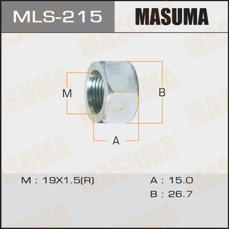 Гайка до вантажівки MASUMA MLS215