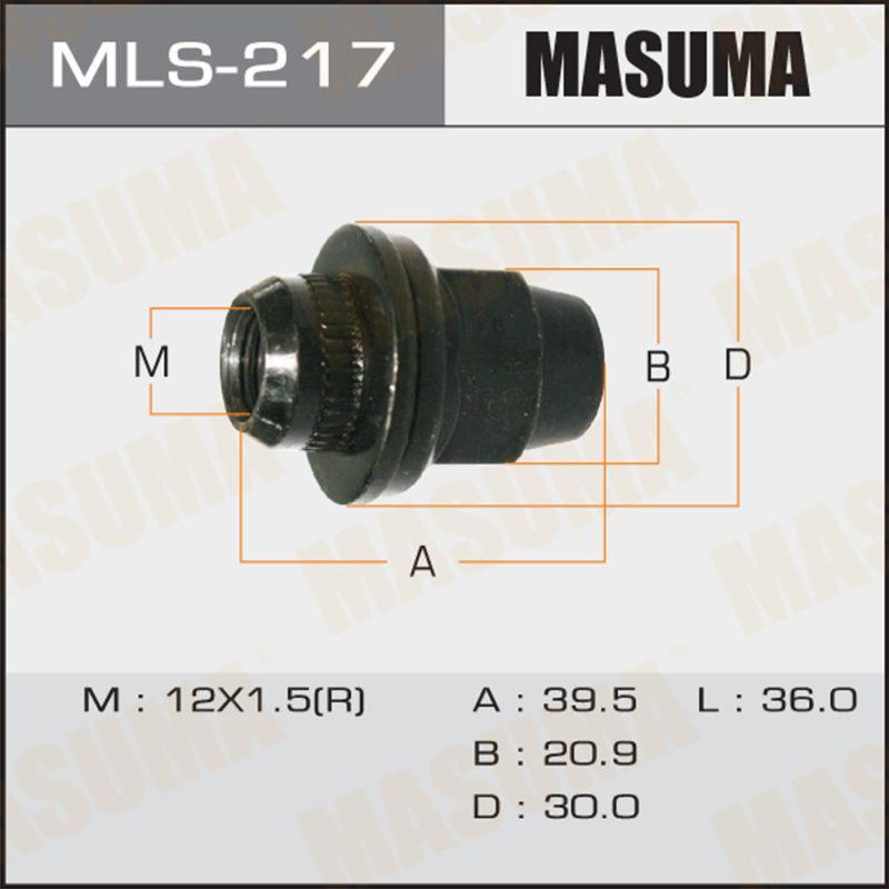 Гайка MASUMA MLS217