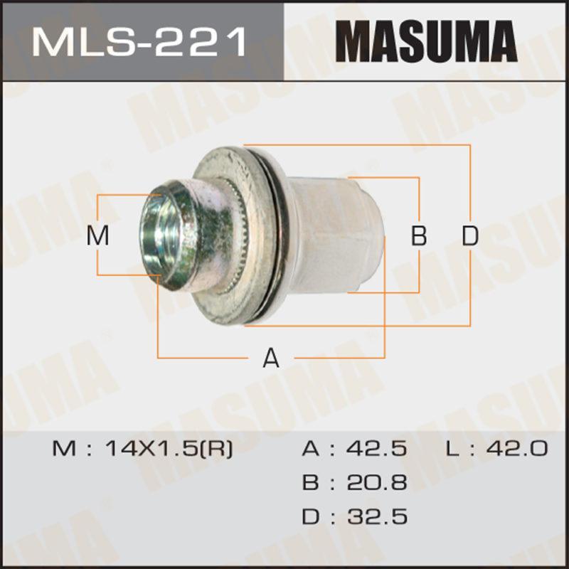 Гайка MASUMA MLS221
