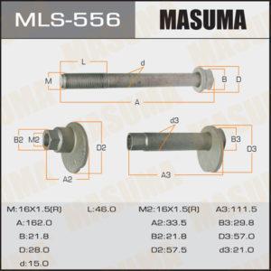 Болт ексцентрик MASUMA MLS556