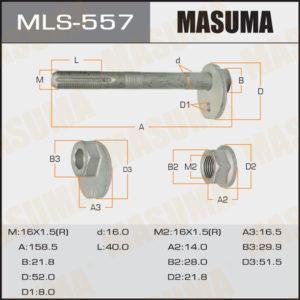 Болт эксцентрик  MASUMA MLS557
