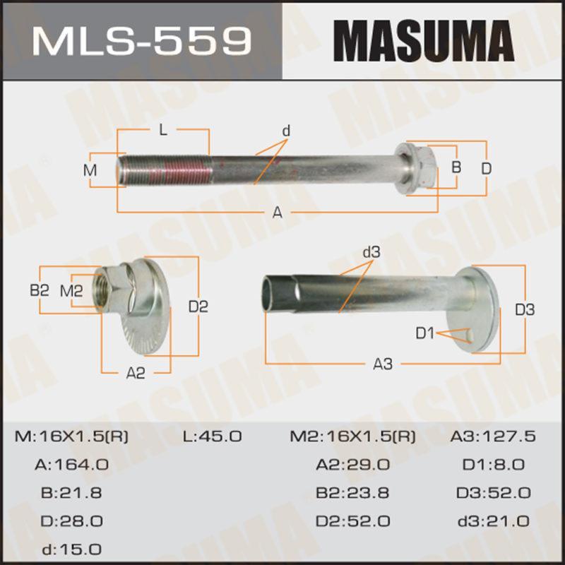 Болт эксцентрик  MASUMA MLS559
