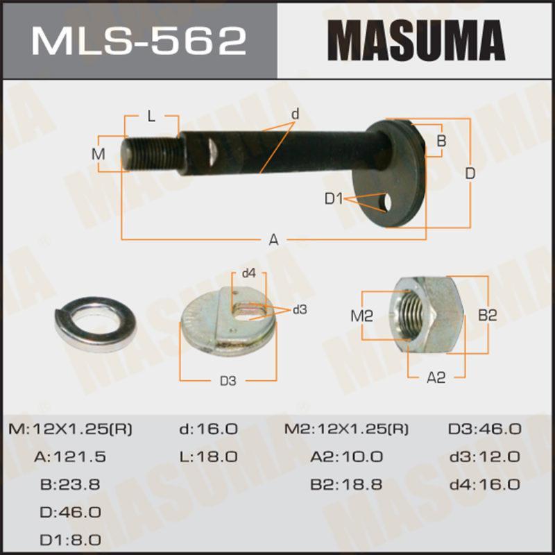 Болт ексцентрик MASUMA MLS562