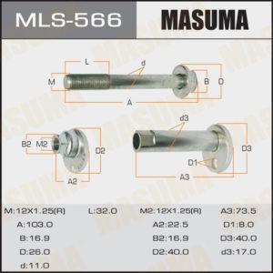 Болт ексцентрик MASUMA MLS566