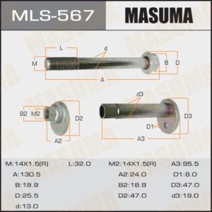 Болт ексцентрик MASUMA MLS567