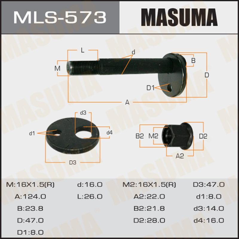 Болт ексцентрик MASUMA MLS573