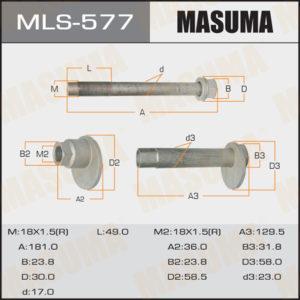 Болт ексцентрик MASUMA MLS577