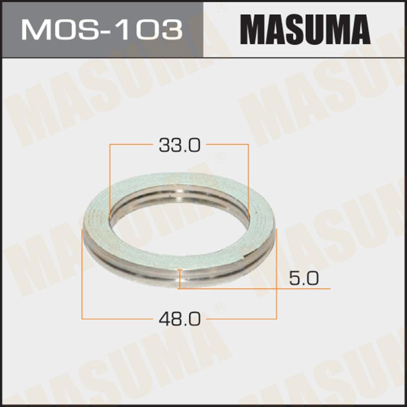 Кольцо глушителя MASUMA MOS103