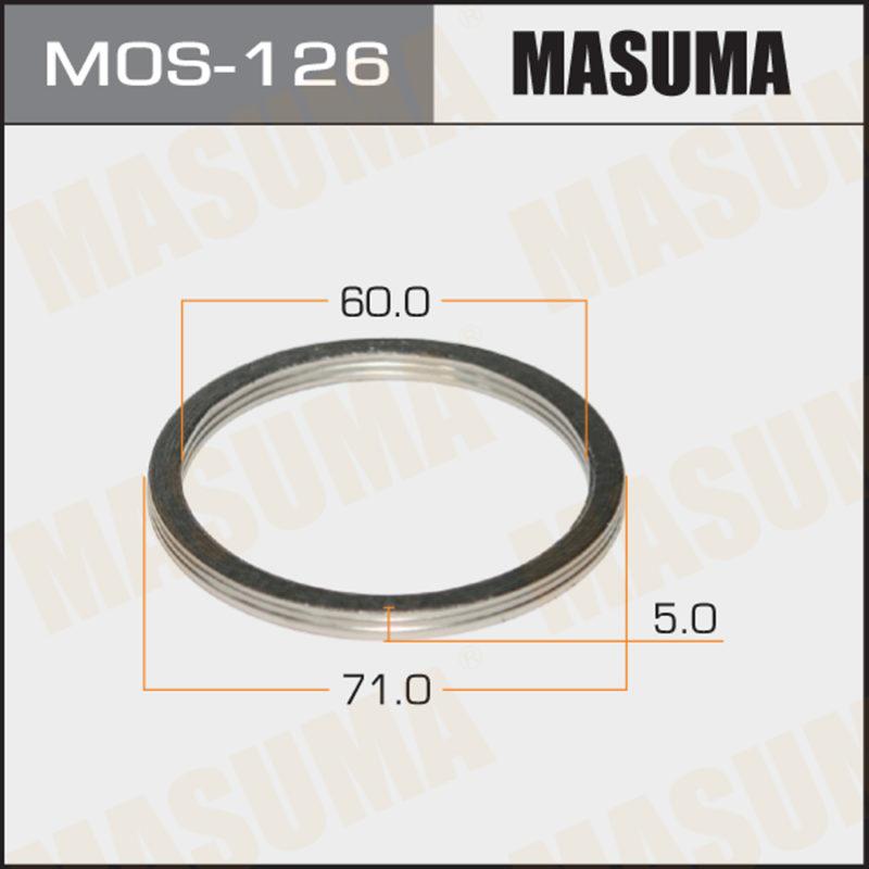 Кільце глушника MASUMA MOS126