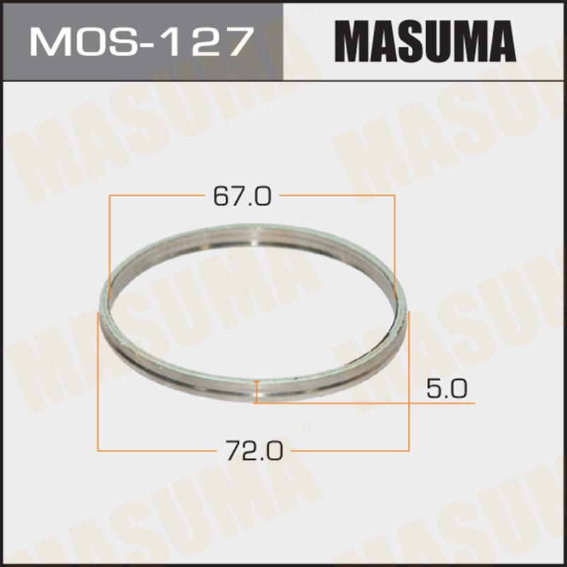 Кольцо глушителя MASUMA MOS127