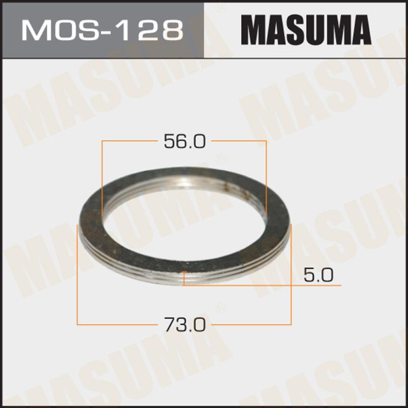 Кольцо глушителя MASUMA MOS128