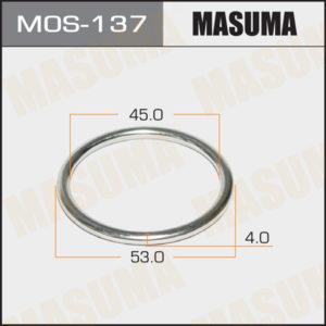 Кольцо глушителя MASUMA MOS137