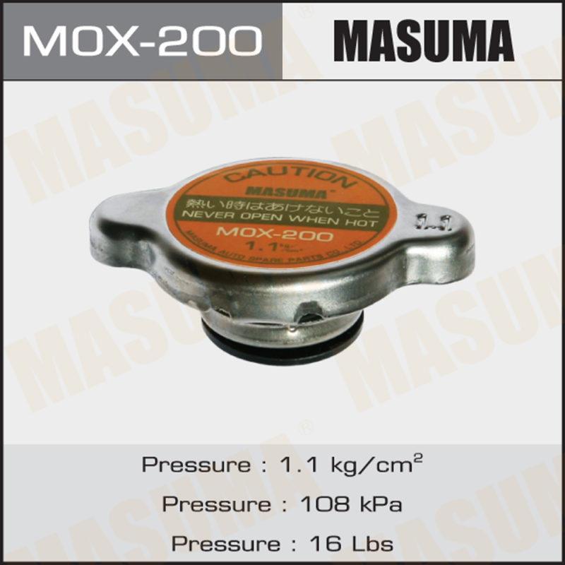 Кришка радіатора MASUMA MOX200