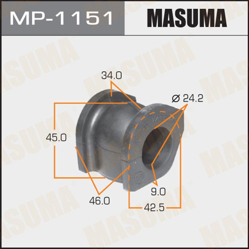 Втулка стабілізатора MASUMA MP1151