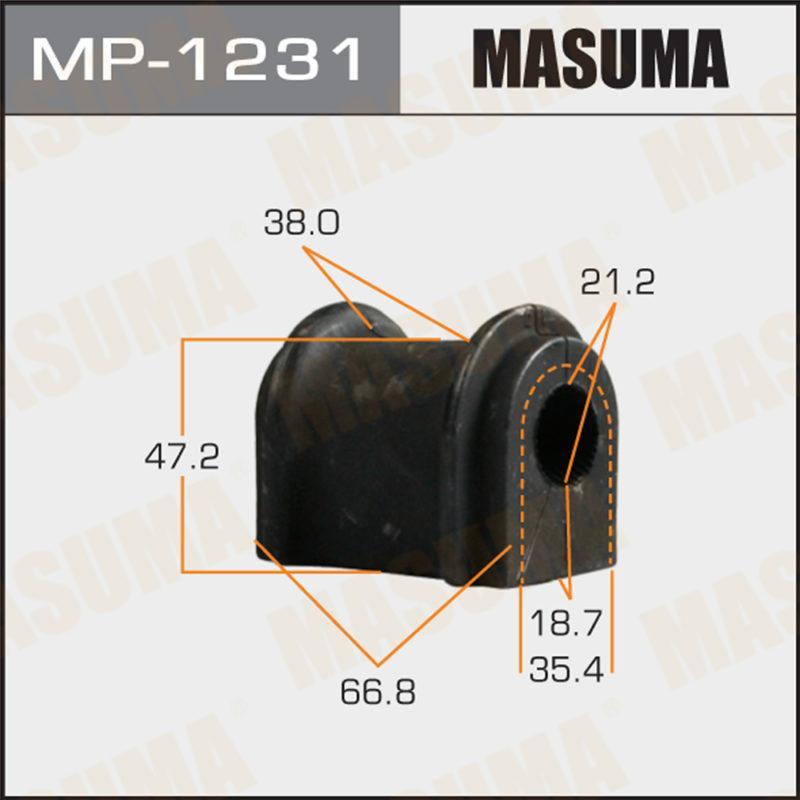 Втулка стабілізатора MASUMA MP1231