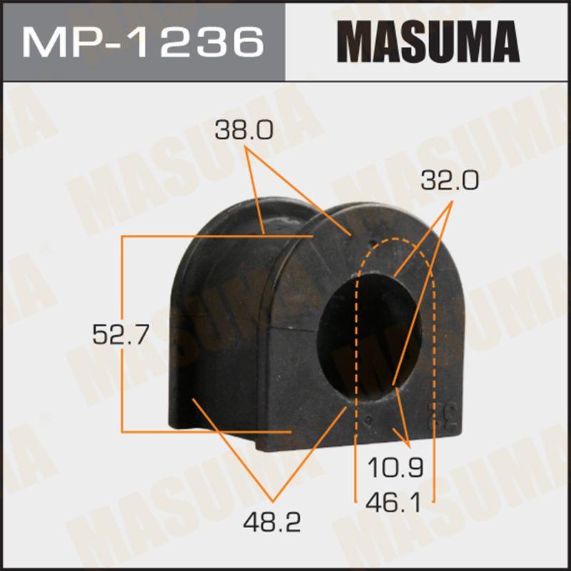 Втулка стабілізатора MASUMA MP1236
