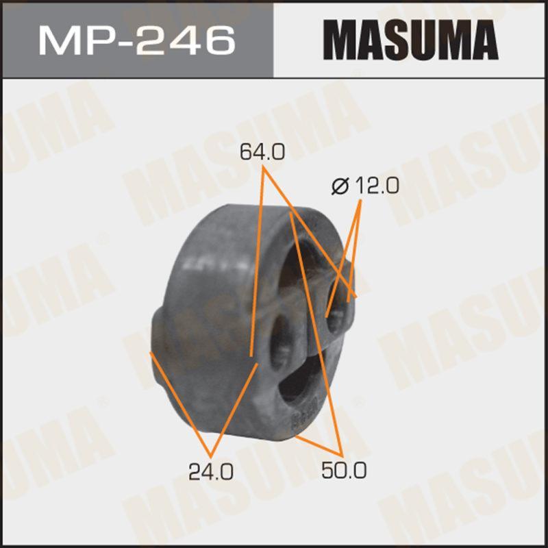 Кріплення глушника MASUMA MP246