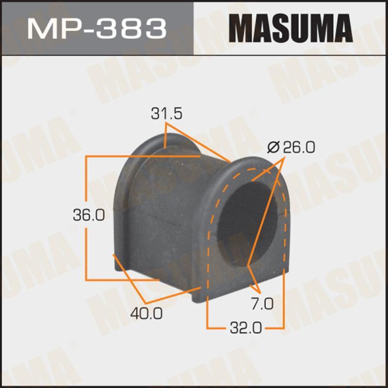 Втулка стабилизатора MASUMA MP383