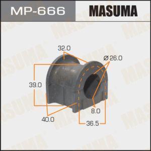 Втулка стабілізатора MASUMA MP666