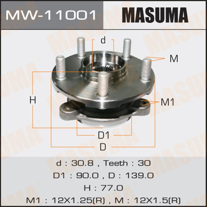 Ступовий вузол MASUMA MW11001