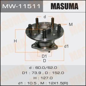 Ступичный узел MASUMA MW11511